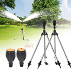Tripé para Irrigação 360º Automático: Máxima Economia e Alta Pressão + BRINDE HOJE (Mangueira Profissional de 15M)